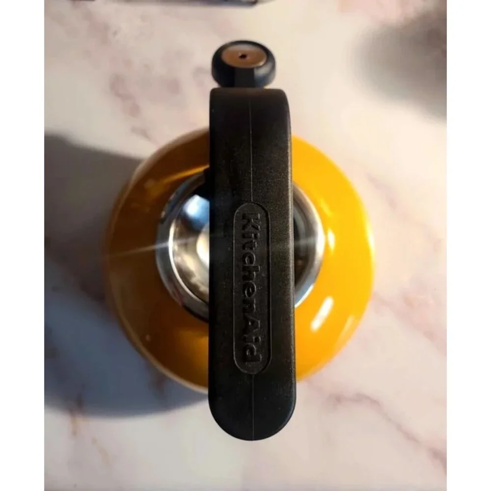 KitchenAid Yellow Stovetop Tea Kettle